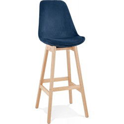 MORISS barkruk 48x56x113 cm Blauw