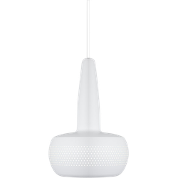 Clava hanglamp matt white - met koordset wit - Ø 21,5 cm