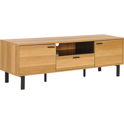 CLAREMONT  - TV-meubel - Lichte houtkleur - MDF