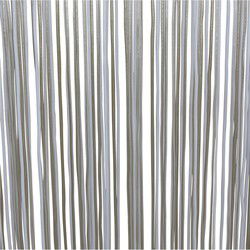 Vliegengordijn/deurgordijn - PVC - spaghetti - wit - 90 x 220 cm - Vliegengordijnen