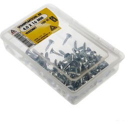 Spaanpl.schr. 4.0x16mm 100st