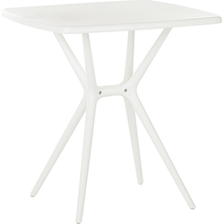 Beliani SERSALE - Tuintafel-Wit-Synthetisch materiaal