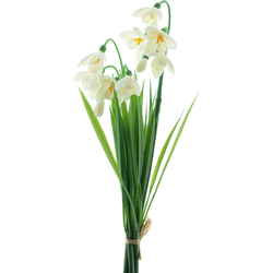 Snowdrop Claire bundle cream 28 cm kunstbloem