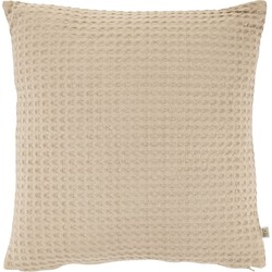 Dutch Decor TRESA - Kussenhoes 45x45 cm - zand - beige - 100% katoen - Dutch Decor