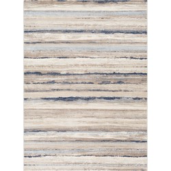 Modern Scandinavisch Tapijt PANDORA - Grijs/Blauw - 120x170 cm