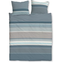 Ten Cate Katoenen Tweepersoons Dekbedovertrek - 200x200/220 - Lara Petrol