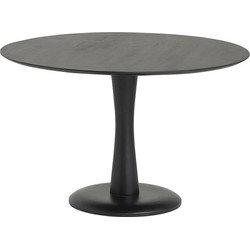 Eetkamertafel Ø120, Black