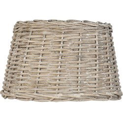 Clayre & Eef Lampenkap  Ø 30x19 cm Beige Rotan Rond Rieten Lampenkap