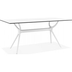 OCEAN binnentafel 180x90x74 cm Wit
