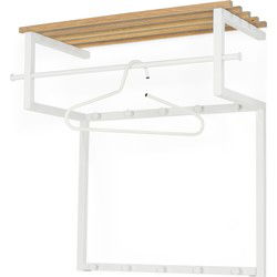Spinder Design kapstok Rizzoli - Wit / Eiken - 10 haken
