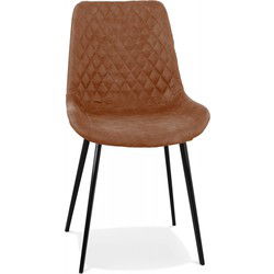 TAICHI design stoel 52x59x82 cm Bruin