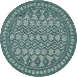 Binnen & Buitenkleed - Vloerkleed Livotta Amy - Turquoise - 200x280 cm