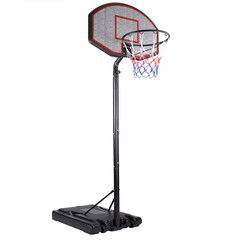 Mobiele basketbalring met verstelbare mand