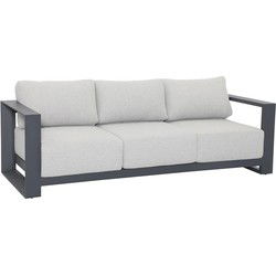Levanto 3-zits Loungebank Carbon Black