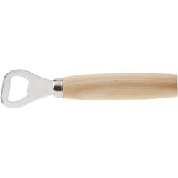 Flessenopener hout/staal 14 cm - Kelnersmessen