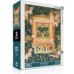New York Puzzle Company De Cloisters - 1500 stukjes