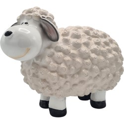 Tuinbeeld Schaap Wit 41cm