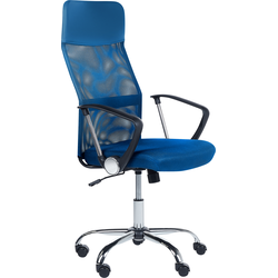 Beliani DESIGN - Bureaustoel-Blauw-Mesh