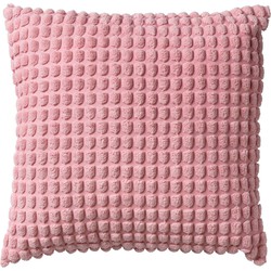 Dutch Decor ROME - Sierkussen uni 45x45 cm - Coral Blush - roze - Dutch Decor