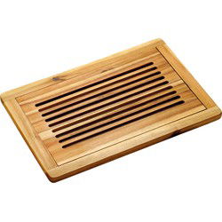 Kesper Broodsnijplank - Acacia hout - 32 x 48 cm - met opvangbak - Snijplanken