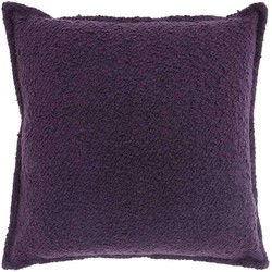 Unique Living - Afmeting kussen - 45x45cm - Donkerpaars