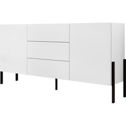 Meubella Dressoir Jordy - Wit - 184 cm