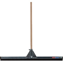Talen Tools Vloer/douche trekker - rubber 75 cm - houten steel 140 cm - Vloertrekkers