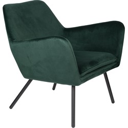 ANLI STYLE Lounge Chair Bon Velvet Green