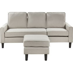 AVESTA - Driezitsbank - Lichtbeige - Polyester