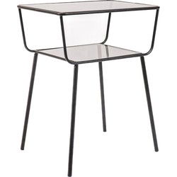Side Table / Bedside table - Black - 50x35x60cm