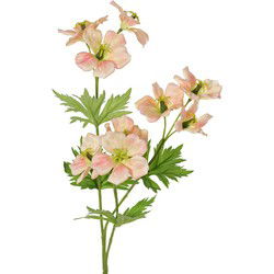 Geranium ooievaarsbek peach kunstbloem zijde nepbloem