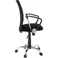 Bureaufauteuil TURIJN 47x47x105 cm Zwart