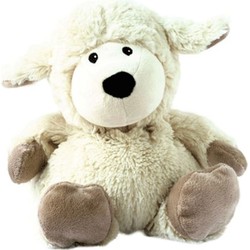 Grijze schapen heatpack/coldpack knuffels 33 cm knuffeldieren - Opwarmknuffels