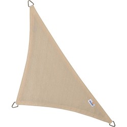 Coolfit schaduwdoek driehoek 90° - 4.0x4.0x5.7m - Gebroken Wit