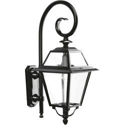 240v muurlamp amstenrade hg zwart