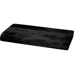Wandplank Pure Zwart Mangohout 40 cm