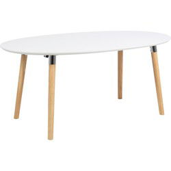 Eettafel Rechthoek Uitschuifbaar - Wit - 170/270cm - Bep
