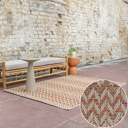 Buitenkleed Ibiza Elay Jute - Interieur05 Beige - Polypropyleen - 160 x 230 cm - (M)