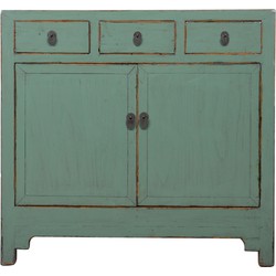 Fine Asianliving Antieke Chinese Dressoir Mint High Gloss