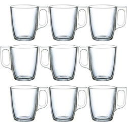 Luminarc Theeglazen / koffieglazen - 18x stuks - glas - 250 ml - Koffie- en theeglazen
