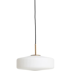 Light & Living - Hanglamp PLEAT - Ø30x17cm - Wit