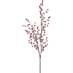 Kunsttak Christmas berry spray red 95 cm