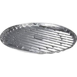 BBQ Collection Grillschalen - 3x stuks - ovaal - 35 cm - barbecueroosters