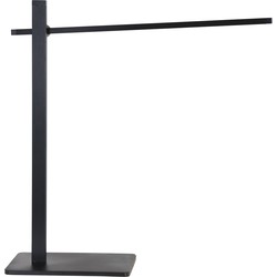 Mexlite - tafellamp - Stekk - zwart - aluminium kunststof - bureaulamp - LED - 2689ZW
