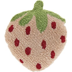 Unique Living - Sierkussen Strawberry Pink -40x40cm