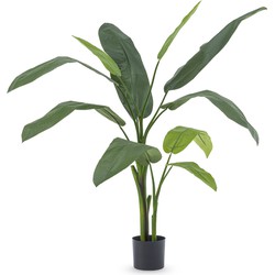 Greenmoods Heliconia Deluxe - Helikonplant - Kunstplant - 1 Stuk - 140cm