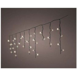 Led icicle lights twinkle 490 led klassiek warm