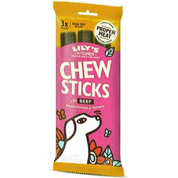 LILY'S KITCHEN CHEW STICKS WITH BEEF 120 GR 3 ST