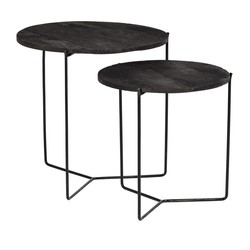 Livingfurn Mason Black/Black Set of 2