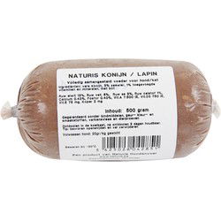 NATURIS KONIJN/KALKOEN 500 GR